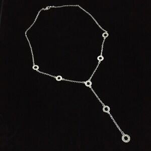 Avon Galaxy Like Silver Tone Necklace